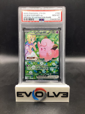 Lillie's Clefairy ex (184/159) [Pokemon Scarlet & Violet: Journey Together] PSA 10