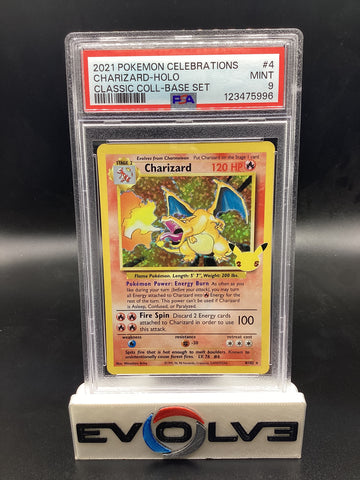 Charizard (4/102) [Pokemon Sword & Shield: Celebrations Classic Collection] PSA 9