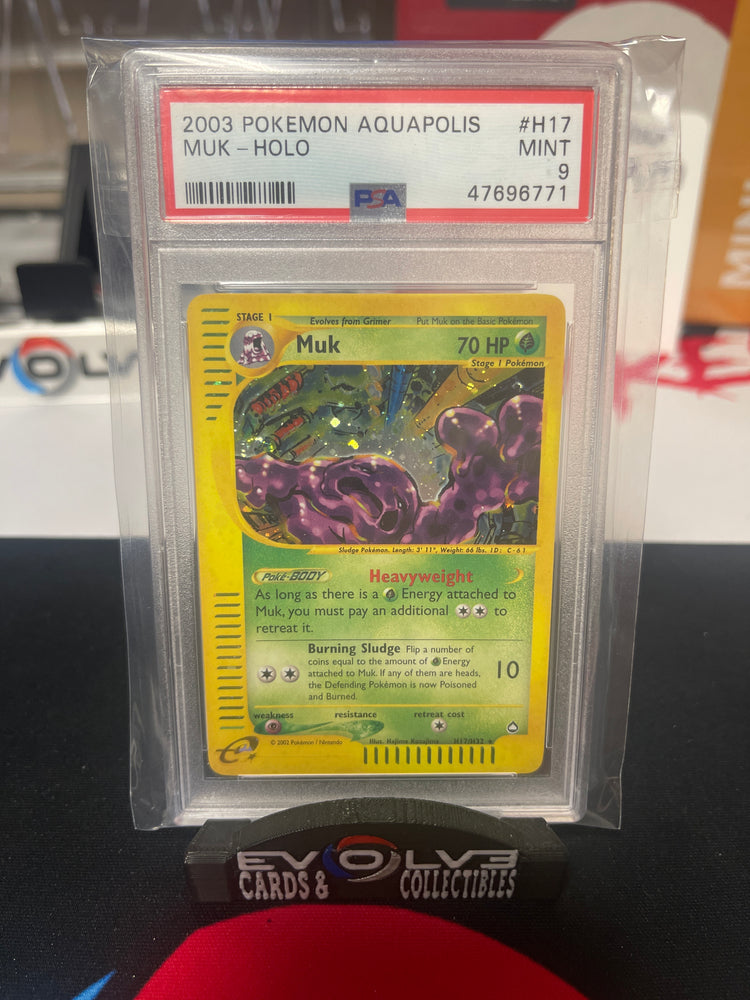 Muk (H17/H32) [Pokemon: Aquapolis] PSA 9