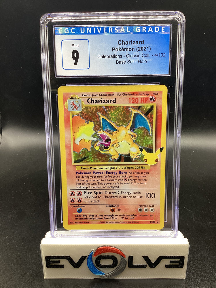 Charizard (4/102) [Pokemon Sword & Shield: Celebrations Classic Collection] CGC 9