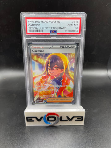 Carmine (217/167) [Pokémon SV: Twilight Masquerade] PSA 10