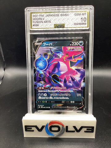 Hoopa V (066/100) [Japanese Pokemon: Fusion Arts] AGS 10