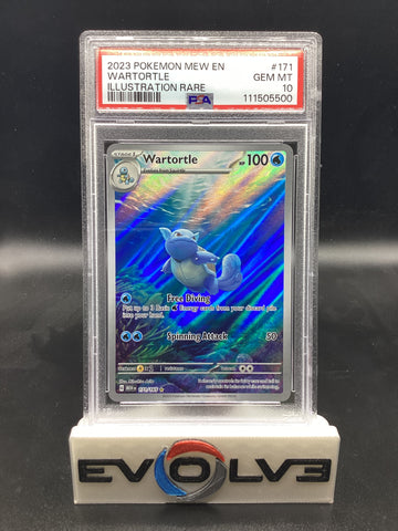 Wartortle (171/165) [Pokemon Scarlet & Violet: 151] PSA 10