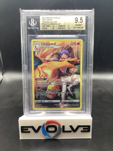 Charizard (TG03/TG30) [Pokemon Sword & Shield: Lost Origin Trainer Gallery] Beckett 9.5