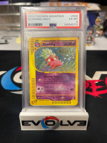 Slowking (#H22) [Pokémon: Aquapolis] PSA 6