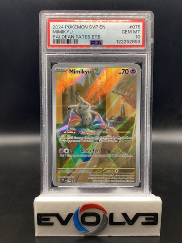 Mimikyu (075) [Pokemon Scarlet & Violet: Black Star Promos] PSA 10