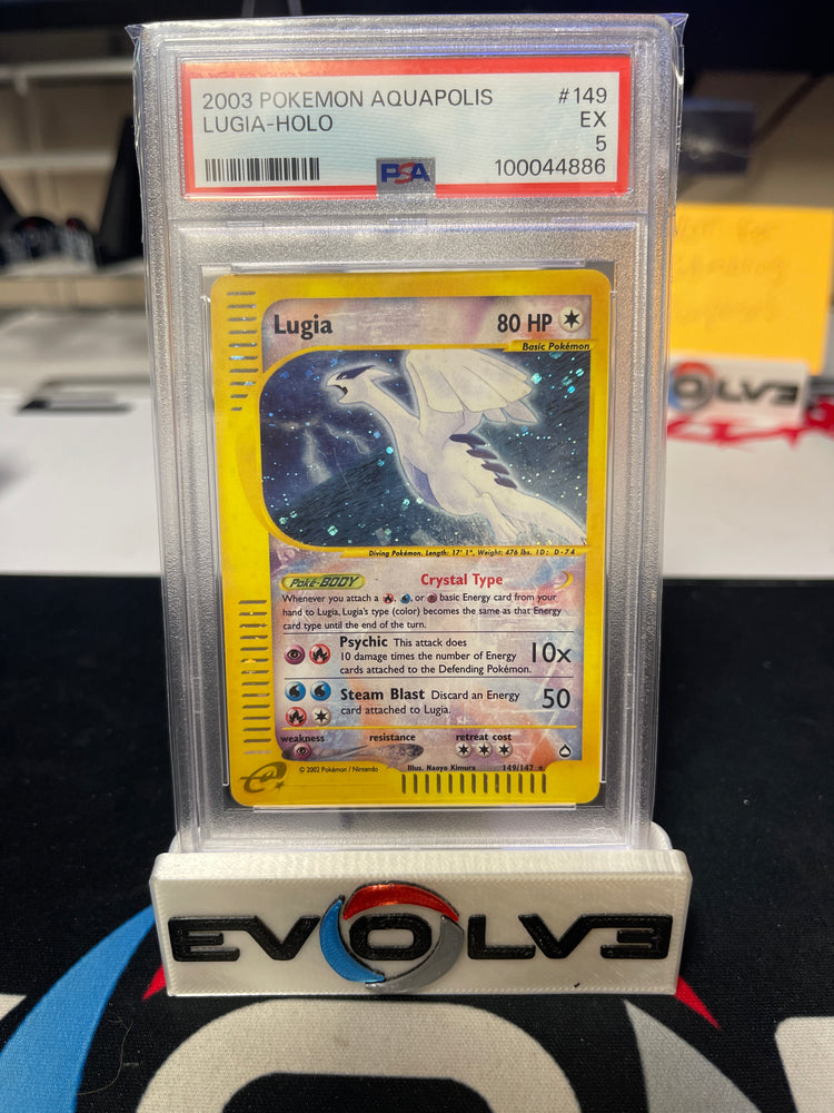 Crystal Lugia (149/147) [Pokémon Aquapolis] PSA 5