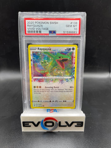 Rayquaza (138/185) [Sword & Shield: Vivid Voltage] PSA 10