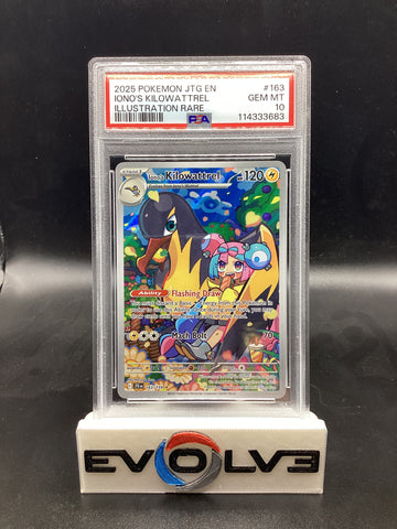 Iono's Kilowattrel (163/159) [Pokemon Scarlet & Violet: Journey Together] PSA 10