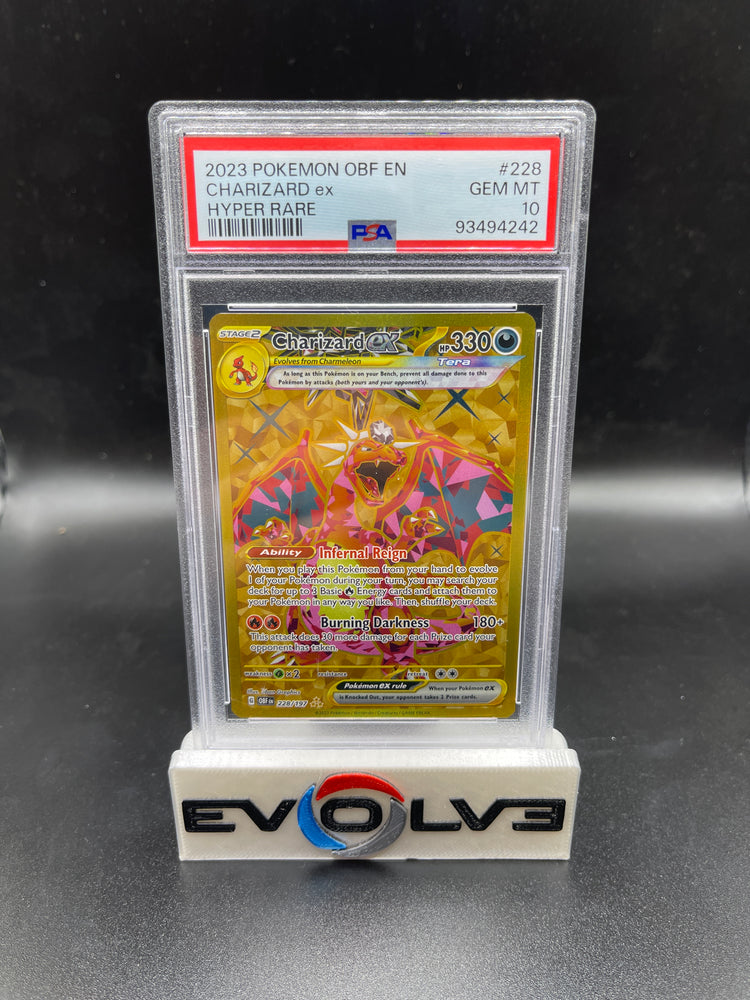 Charizard ex (228/197) [Pokémon SV: Obsidian Flames] PSA 10