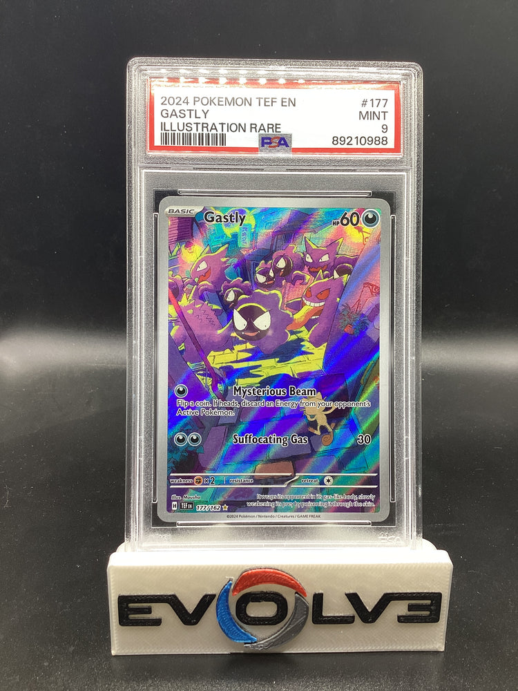 Gastly (177/162) [Pokemon Scarlet & Violet: Temporal Forces] PSA 9