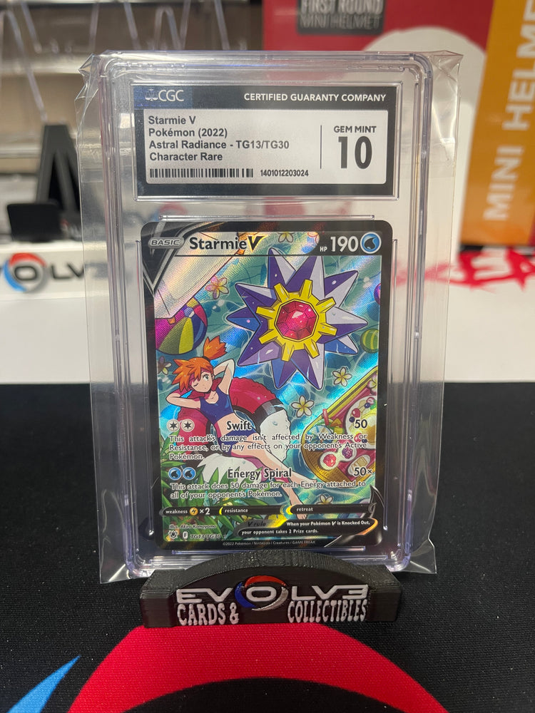 Starmie V (TG13/TG30) [Sword & Shield: Astral Radiance] CGC Gem Mint 10
