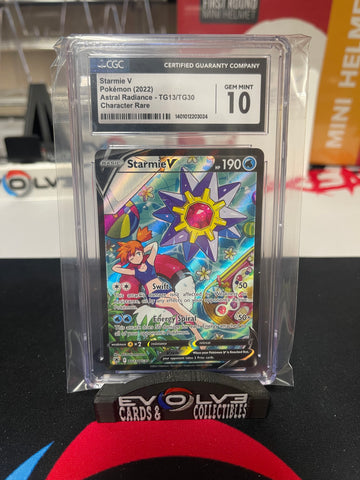 Starmie V (TG13/TG30) [Sword & Shield: Astral Radiance] CGC Gem Mint 10
