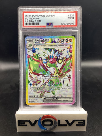 Flygon ex (222/191) [Pokemon Scarlet & Violet: Surging Sparks] PSA 9