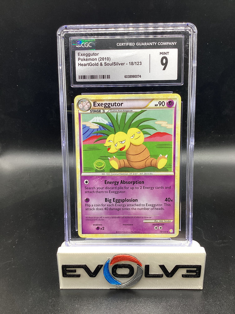 Exeggutor (18/123) [Pokemon HeartGold & SoulSilver] CGC 9