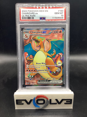 Charizard ex (183/165) [Pokemon Scarlet & Violet: 151] PSA 10