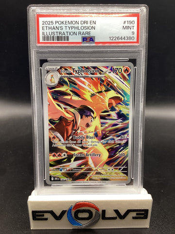 Ethan's Typhlosion (190/182) [Pokemon Scarlet & Violet: Destined Rivals] PSA 9