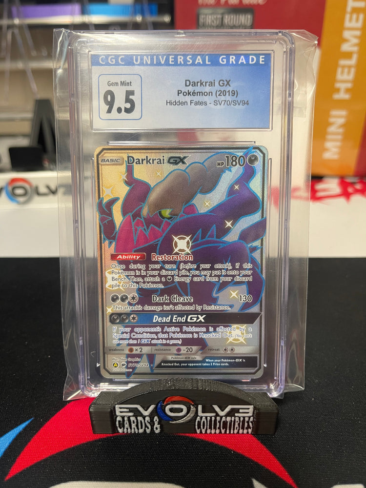 Darkrai GX (SV70/SV94) [Sun & Moon: Hidden Fates] CGC 9.5