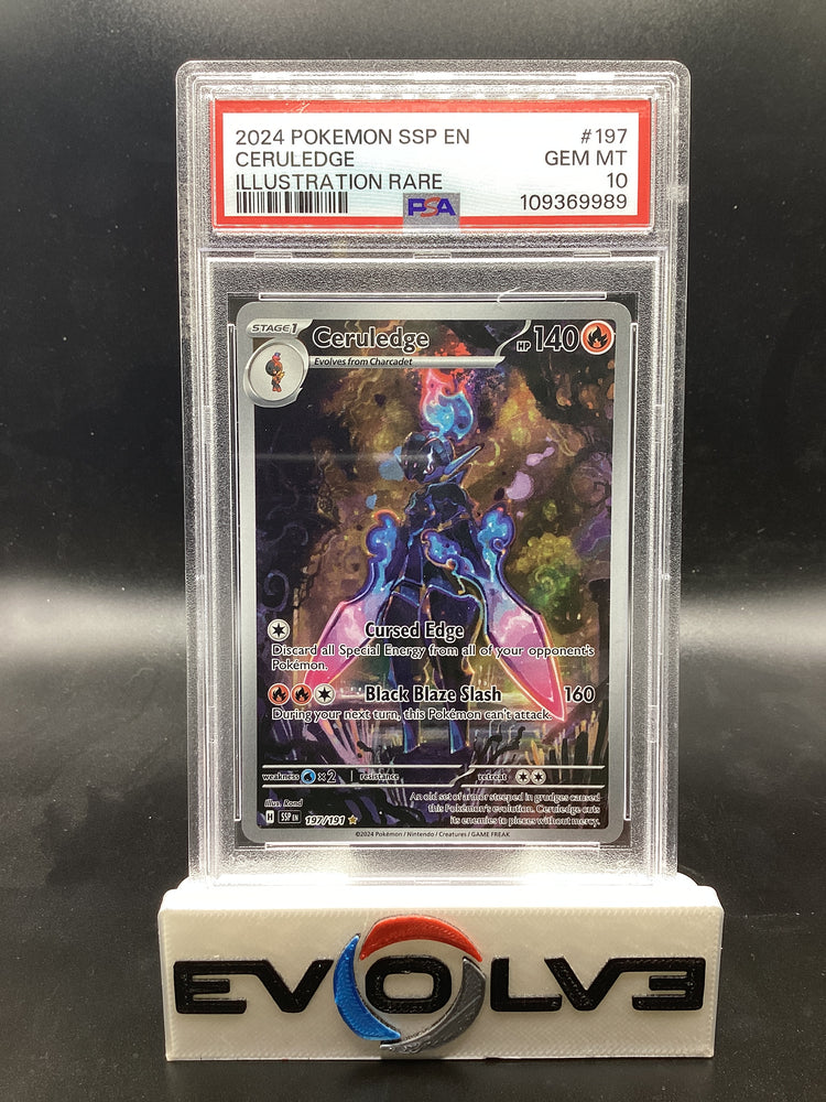 Ceruledge (197/191) [Pokemon Scarlet & Violet: Surging Sparks] PSA 10