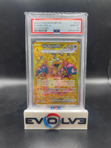 Charizard ex (228/197) [Pokémon Scarlet & Violet: Obsidian Flames] PSA 10