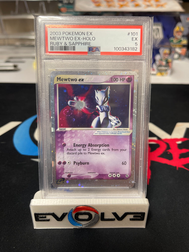 Mewtwo ex (005/105) [Pokémon EX: Ruby & Shapphire] PSA 5