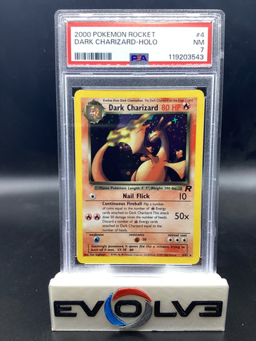Dark Charizard (4/82) [Pokemon: Team Rocket] PSA 7