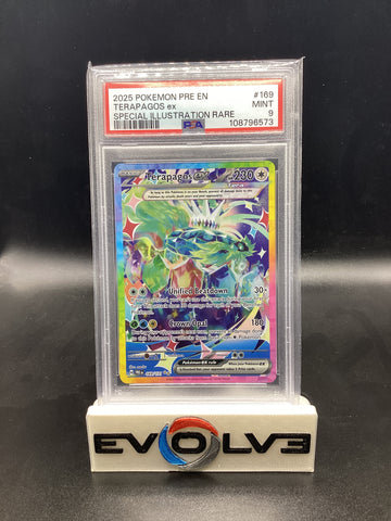 Terapagos ex (169/131) [Pokemon Scarlet & Violet: Prismatic Evolutions] PSA 9