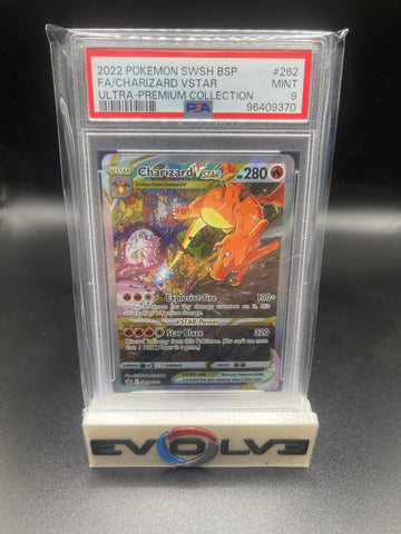 Charizard VSTAR (SWSH262) [Pokémon SWSH: Black Star Promo] PSA 9