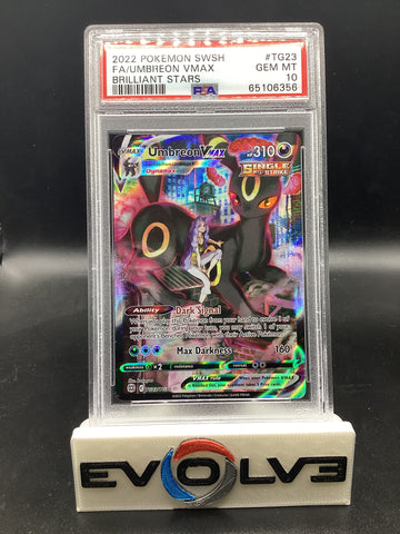 Umbreon VMAX (TG23/TG30) [Pokemon Sword & Shield: Brilliant Stars Trainer Gallery] PSA 10