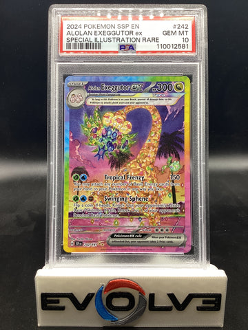 Alolan Exeggutor ex (242/191) [Pokemon Scarlet & Violet: Surging Sparks] PSA 10