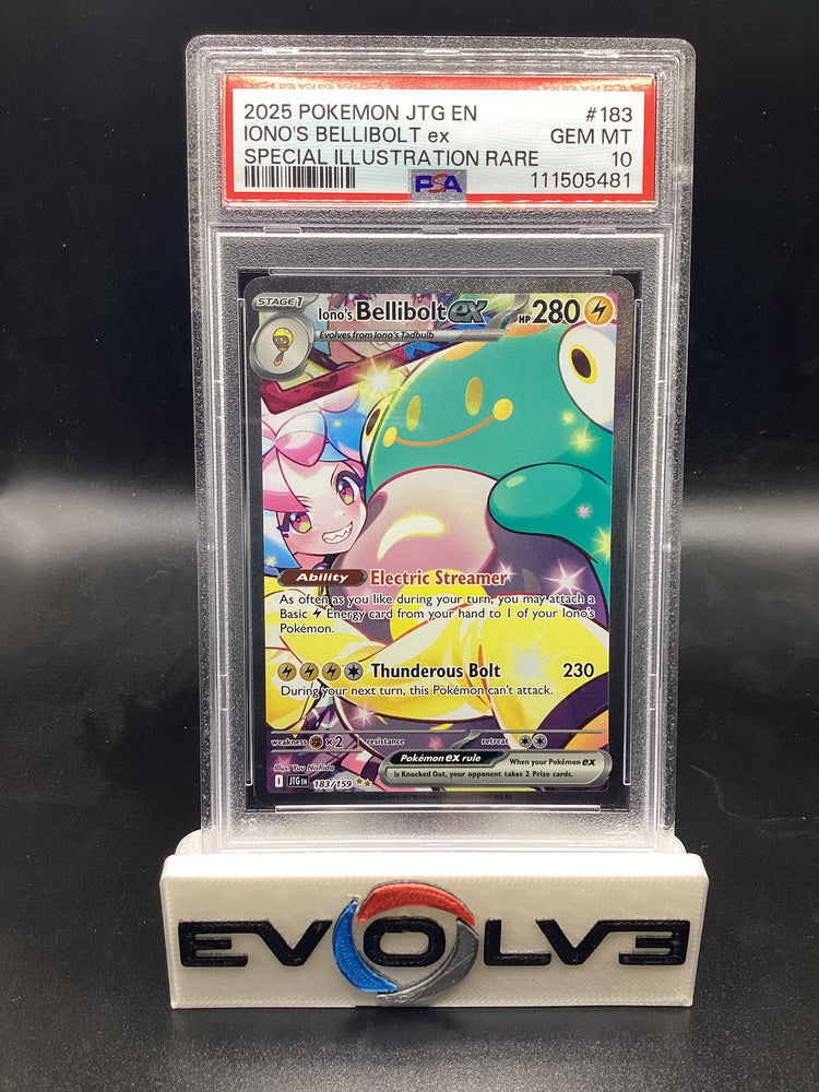 Iono's Bellibolt ex (138/159) [Pokemon Scarlet & Violet: Journey Together] PSA 10