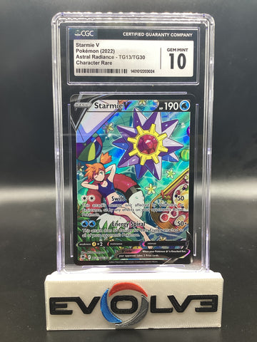 Starmie V (TG13/TG30) [Pokemon Sword & Shield: Astral Radiance Trainer Gallery] CGC 10