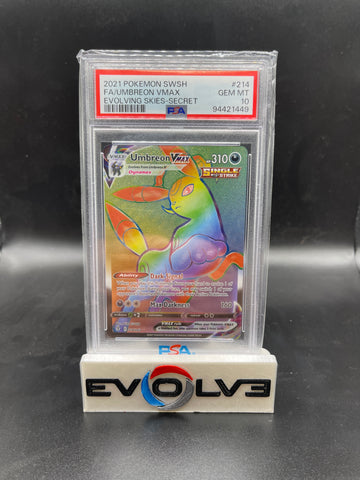 Umbreon VMAX (214/203) [Sword & Shield: Evolving Skies] PSA 10