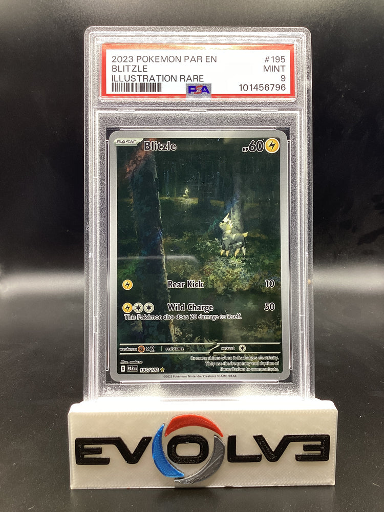 Blitzle (195/182) [Pokemon Scarlet & Violet: Paradox Rift] PSA 9