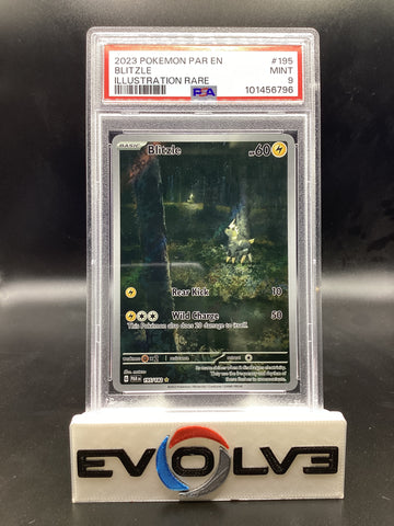 Blitzle (195/182) [Pokemon Scarlet & Violet: Paradox Rift] PSA 9