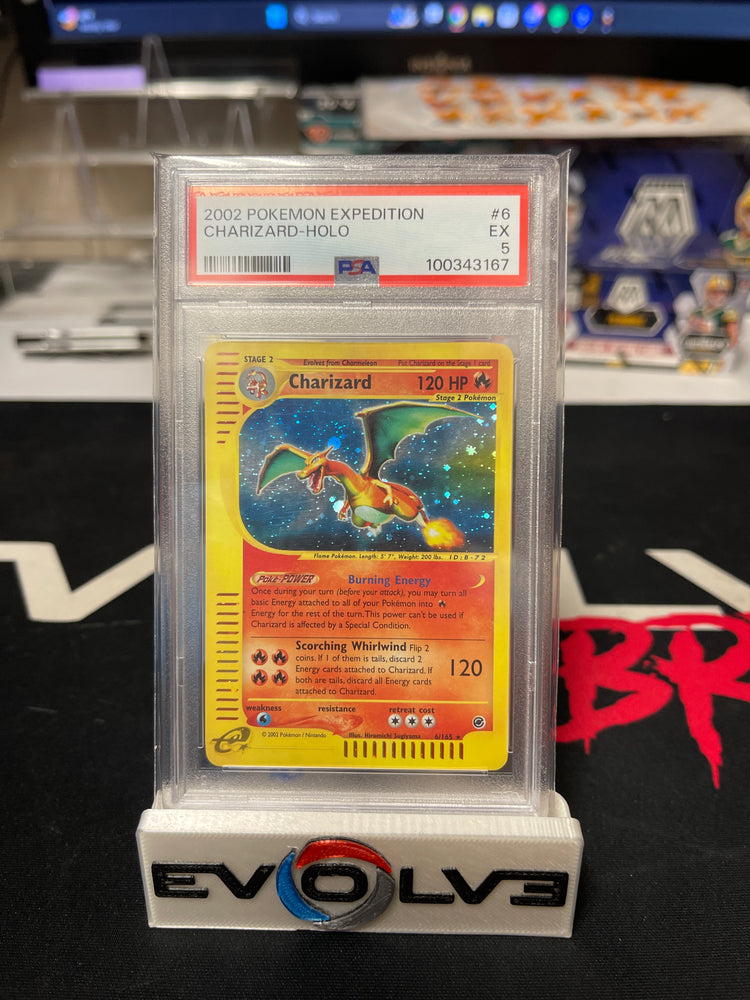 Charizard (006/165) [Pokémon: Expedition] PSA 5