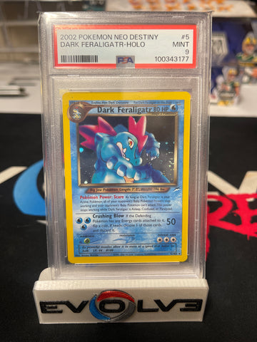 Dark Feraligatr (005/105) [Pokémon: Neo Destiny] PSA 9