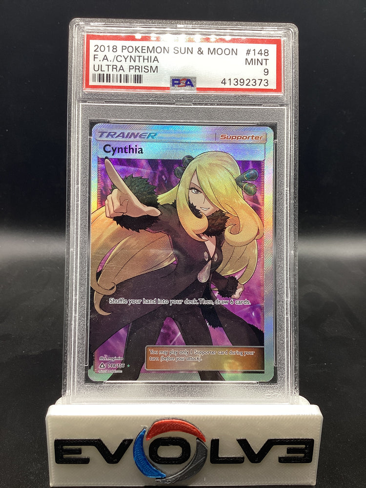 Cynthia (148/156) [Pokemon Sun & Moon: Ultra Prism] PSA 9