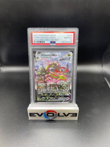 Rayquaza VMAX (218/203) [Pokémon SWSH: Evolving Skies] PSA 10