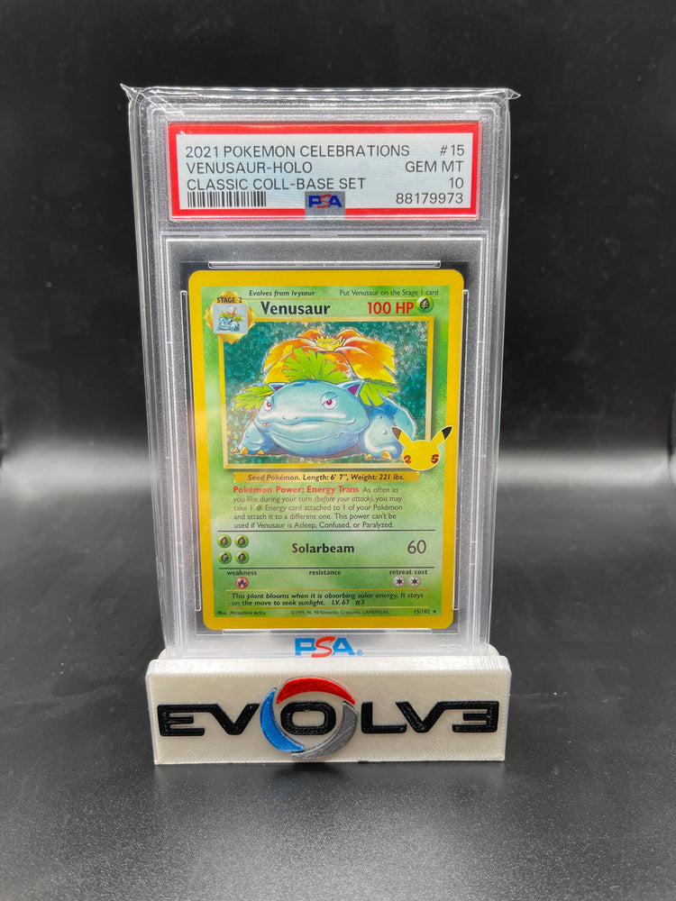Venusaur (015/102) [Pokémon: Celebrations - Classic Collection] PSA 10