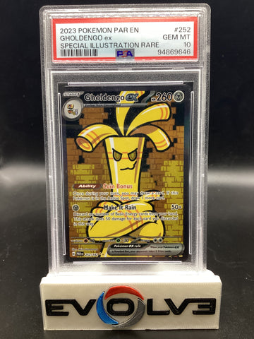 Gholdengo ex (252/182) [Pokemon Scarlet & Violet: Paradox Rift] PSA 10