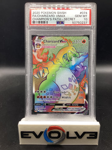 Charizard VMAX (074/073) [Pokemon Sword & Shield: Champion's Path] PSA 10