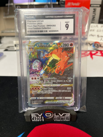 Charizard VSTAR (SWSH262) [Sword & Shield: Black Star Promo] CGC 9