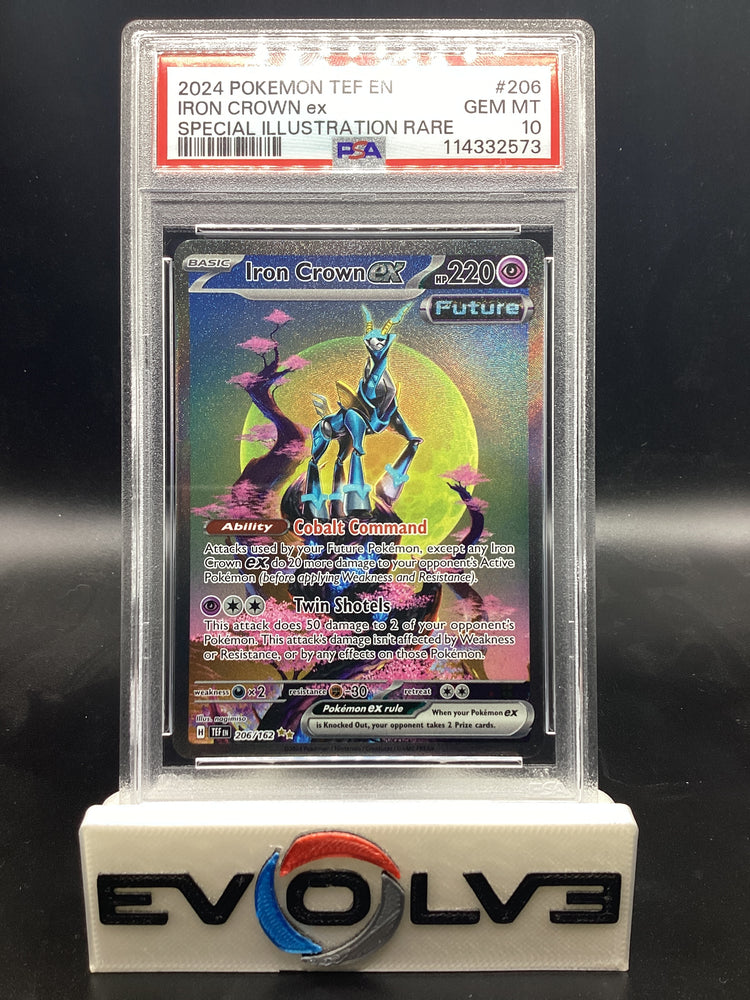 Iron Crown ex (206/162) [Pokemon Scarlet & Violet: Temporal Forces] PSA 10
