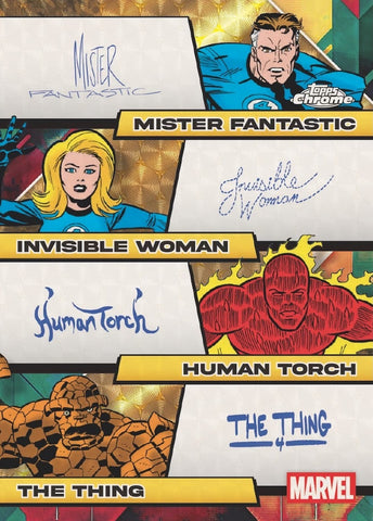 2025 Topps Chrome Marvel - Hobby Box