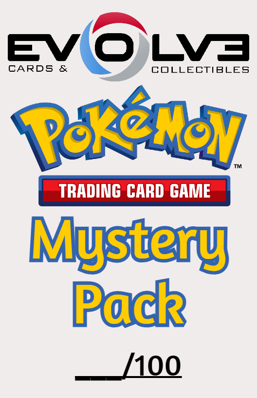 Evolve Pokemon TCG Mystery Packs