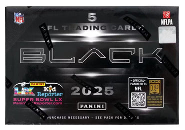 2025 Panini Black Football - Hobby Box