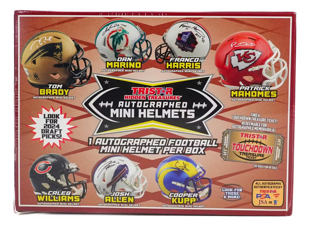 2024 Tristar Hidden Treasures Football Mini Helmet - Series 2