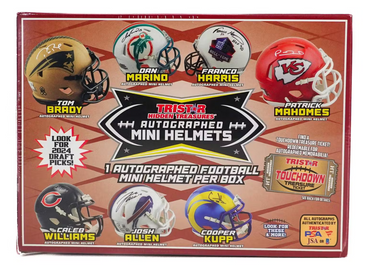 2024 Tristar Hidden Treasures Football Mini Helmet - Series 2