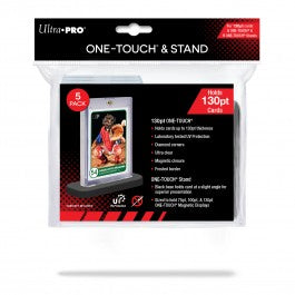 Ultra Pro One Touch 130 Point with Stands 5 Pack